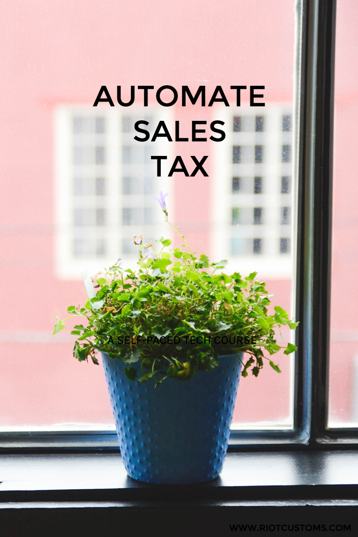 automate sales tax