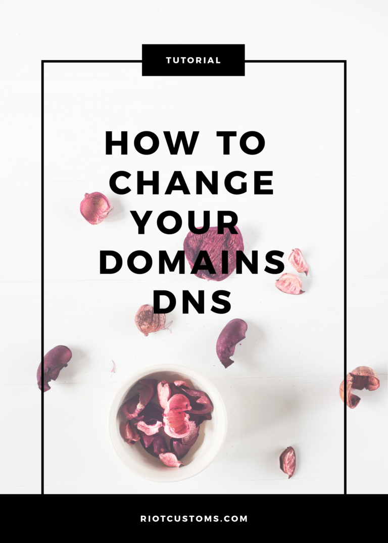 change domains dns